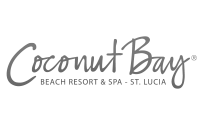 CoconutBay Coconut Bay Beach Resort and Spa St. Lucia logo — luxury Caribbean resort marketing client