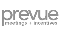 Prevue Prevue Meetings magazine logo — travel trade and meetings industry publication