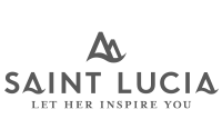 SaintLucia Saint Lucia tourism brand logo — Caribbean island destination marketing client